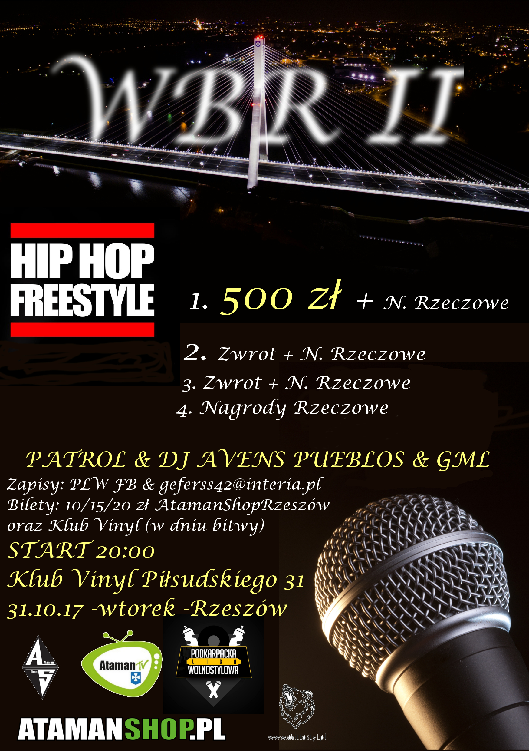 You are currently viewing WBR II&nbsp;„Wielka Bitwa Rzeszowska” Freestyle Battle | AtamanShop.pl