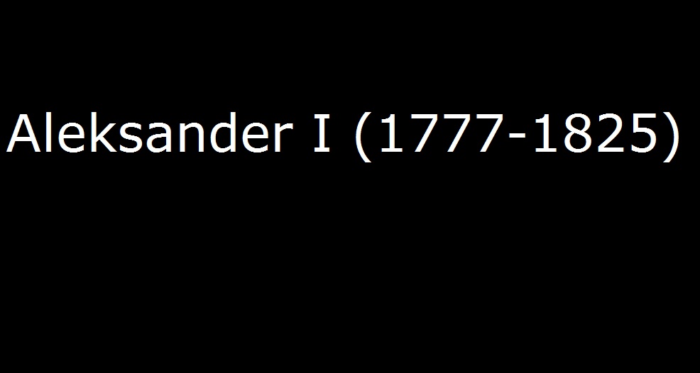 You are currently viewing Aleksander I&nbsp;(1777-1825) a&nbsp;W&nbsp;1815&nbsp;r. utworzono Królestwo Polskie / AtamanShop.pl