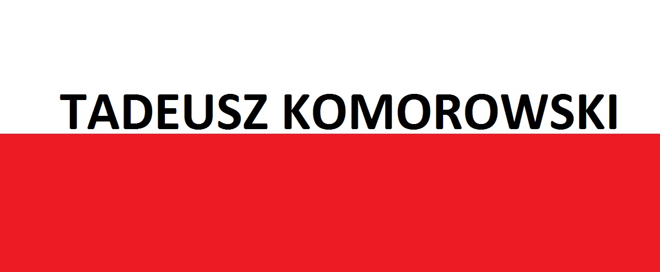 You are currently viewing Tadeusz Komorowski . . . | Blog Patriotyczny