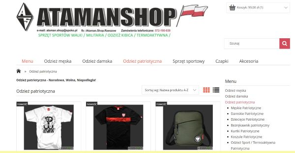 Narodowy sklep patriotyczny